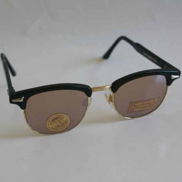 NWT True Vintage Clubmaster / Soho 60's retro style Sunglasses w/ coppermax lens - Picture 4 of 7